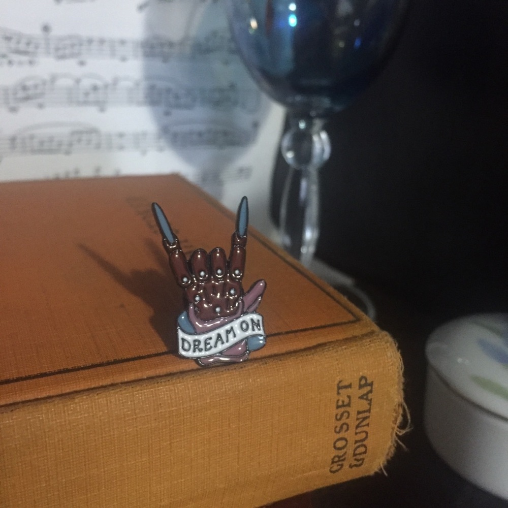 Dream On Freddie Krueger Horror Pin 🎯